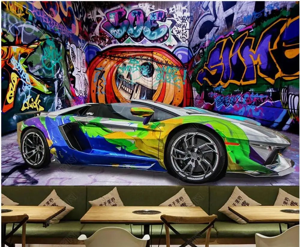 Cool Car Graffiti Wallpapers