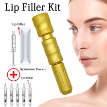 0,3 мл для губ, кожный наполнитель, инжектор для лица, косметический пистолет для мезотерапии, пистолет для инъекции кислоты, гиалуроновая ручка, неинвазивный небулайзер, без иглы