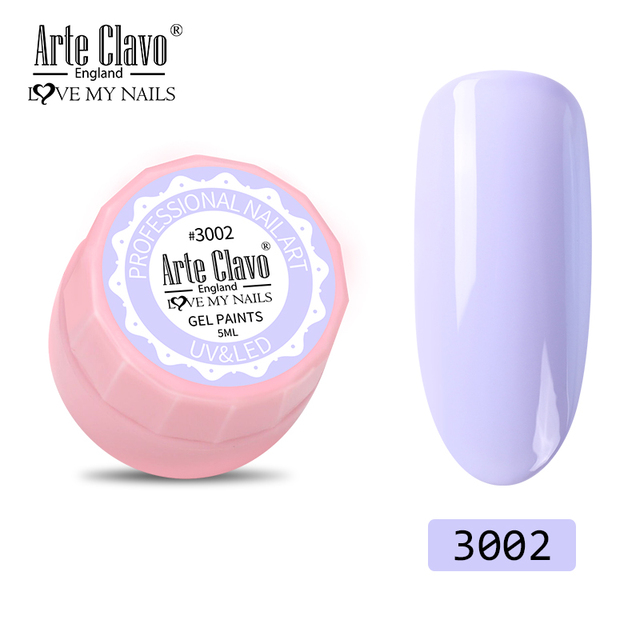 Clavo 5ML Painting Gel Nail Polish 72 Colors Gel Varnish Set For Manicure Top Base Coat Hybird Design of Nail Art Lacquer