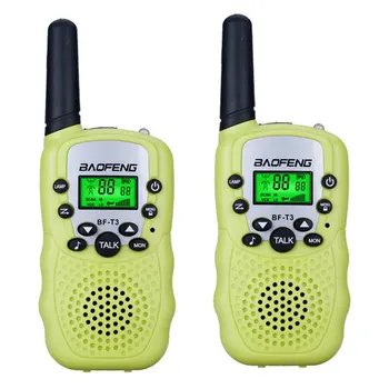 

2Pcs Baofeng BF-T3 UHF462-467MHz 8 Channel Portable Two-Way 10 Call Tones Radio Transceiver for Kids Radio Kid Walkie Talkie
