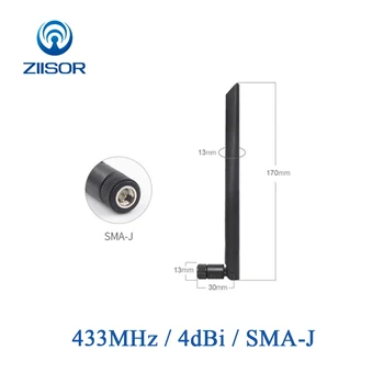 

433MHz Lora Antenna Omni 433M Long Range DTU Module Antenna SMA Male High Gain Antena Receiver Aerial TX433-JKD-20P