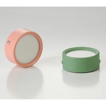 

Hartisan Led Ceiling Light Children's Room Colorful Creative Downlight 220V Bedroom Lights Macaron Led Art Spot Lighting