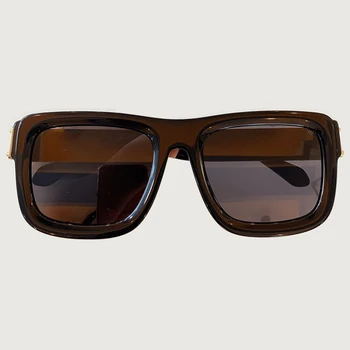 

Polarized Sunglasses Men Oversized Square Mirror Driving Sun Glasses Brand Designer Retro Driver Sunglass UV400 Goggles