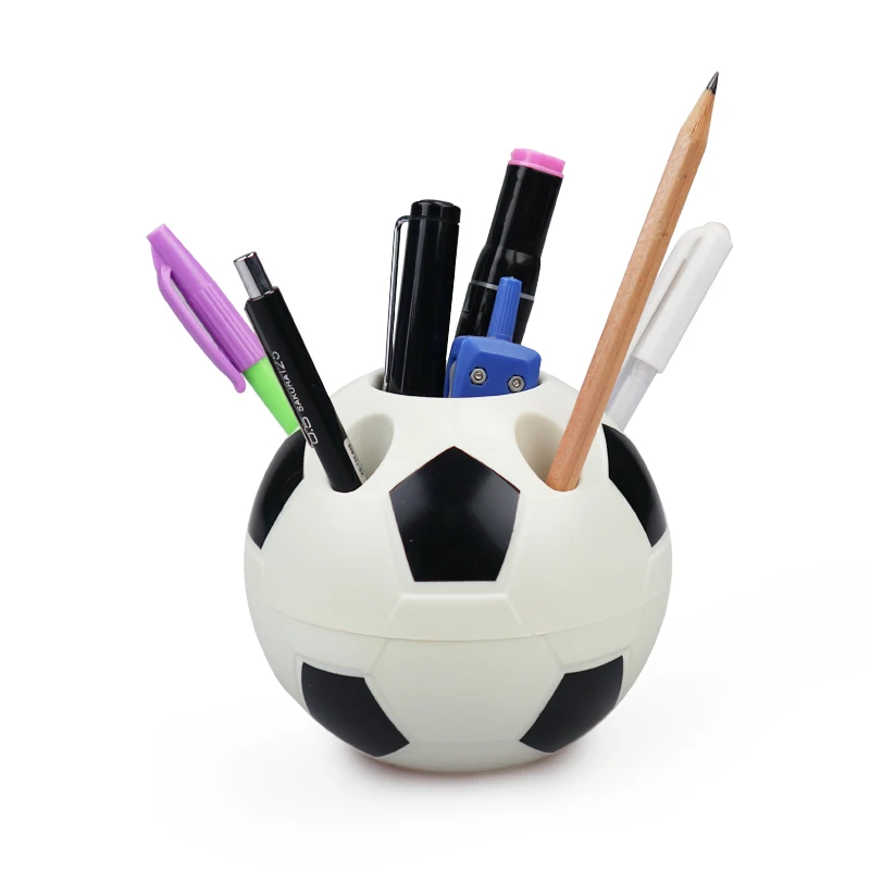 Футбольный мяч форма d зубная щетка ручка карандаш держатель Футбольная форма макияж кисточки стойки держатели команды спортивные подарки стол украшение дома