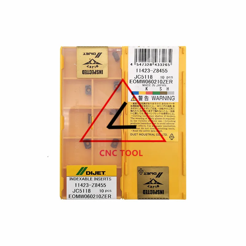 EOMW060210ZER JC5118 10pcs Original Japan DIJET Cutting Tool