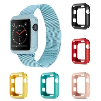 

For Apple Watch 5 4 3 Bumper Cover for iWatch Series 5 4 3 Protective Case Watch Accessories 40mm 44mm