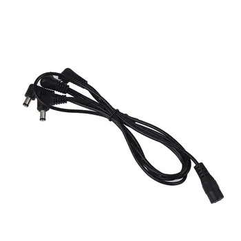 

Guitar 1 To 4 Way Daisy Chain Pedal Board Power Supply DC9V Cable Black Line Universal Effects