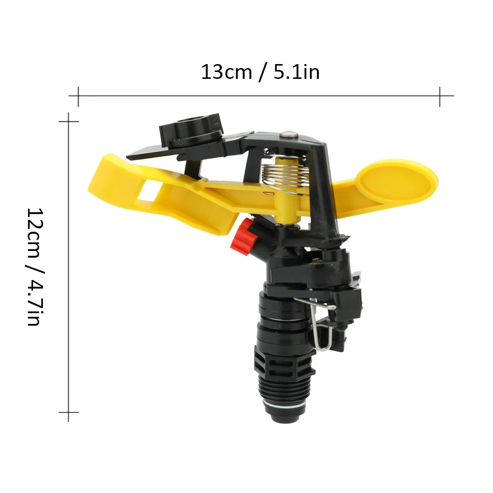 4 Inches Rotate of 360 Degree Spray Nozzle Connector Garden Water Sprinkler Irrigation Agriculture Animal Husbandry Lawn Tools