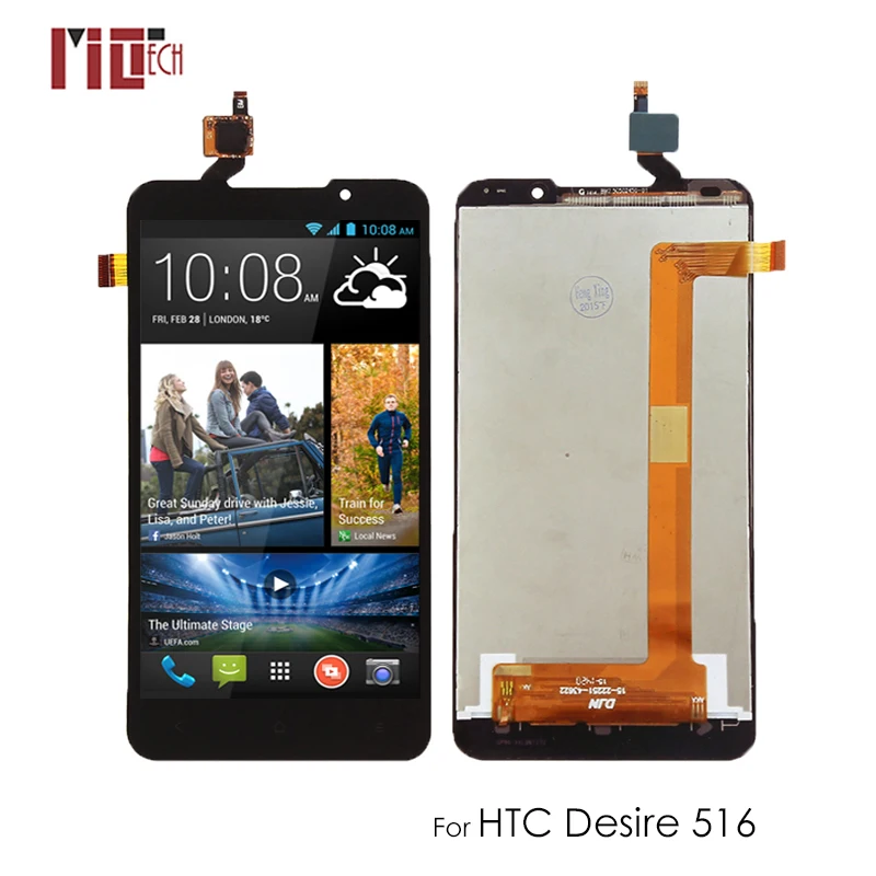 

For HTC Desire 516 LCD Display Touch Screen Digitizer Monitor Assembly Replacement Parts+Repair Tools Black