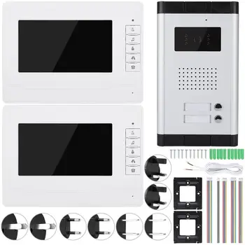 

HD 7 Inches Visual Doorbell Home Security Video Intercom Door Bell With Night Visual Door Bell