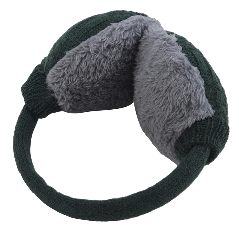 New Style Winter Warm Knitted Earmuffs Ear Warmer Fashion Women Girls Ear Muffs Earlap Casual Earmuffs