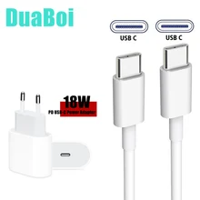 Usb type C к USB C кабель 18 Вт PD зарядное устройство для samsung A70s S10 S9 S8 Oneplus 7 Pro Quick Charge 4,0 USBC PD адаптер быстрой зарядки