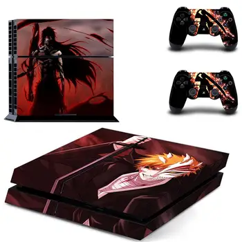 

Anime BLEACH Full Cover Faceplates PS4 Skin Sticker Decal For PlayStation 4 Console & Controllers PS4 Skin Sticker Vinyl