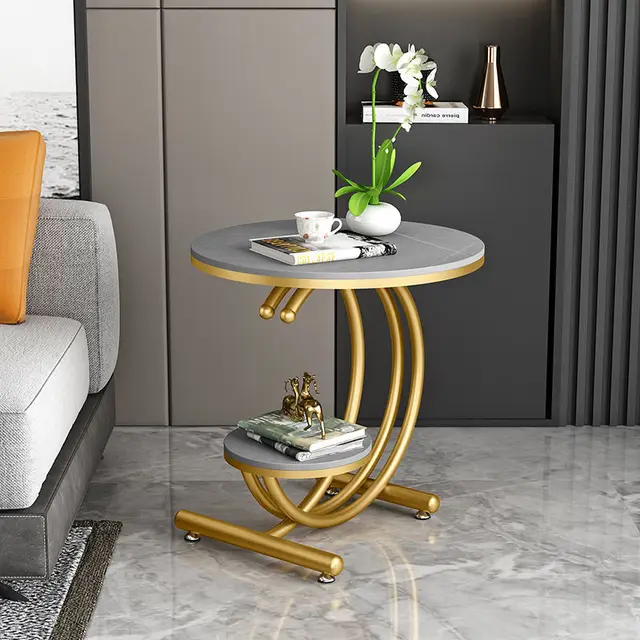 luxury marble Round Side table 5