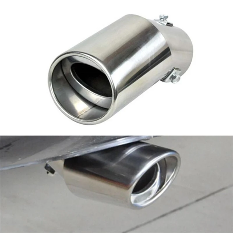 1pcs For Peugeot 307 408 207 Ford Focus 2 3 mk2 mk3 Suzuki Sx4 Swift Car Accessories Exhaust Muffler Tip Pipes Stainless Steel | Автомобили