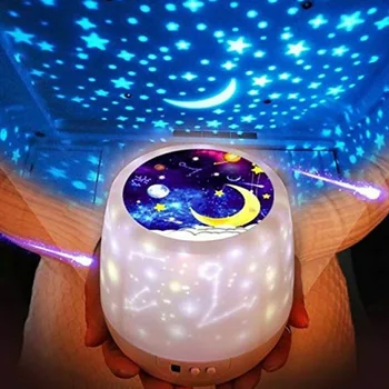 

LED Starry Sky Projector Lamp Star Light Kids Home Bedroom Decor Gifts ALI88