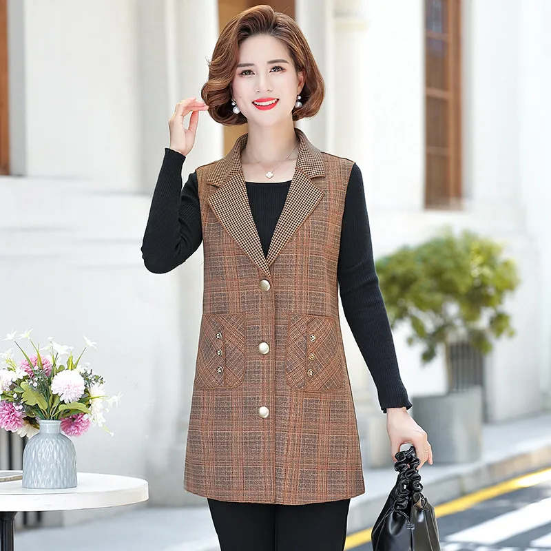 discount 64% Brown XL Mamatayoe vest WOMEN FASHION Jackets Vest Knitted 
