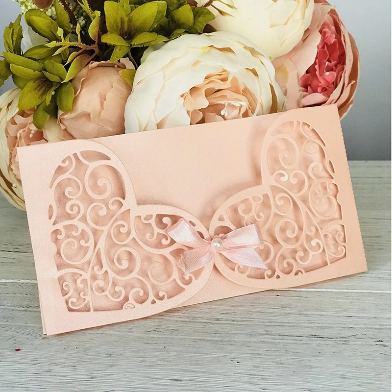  Wedding Invitation Cutting Die Scrapbooking Craft Metal Die Cut for DIY Paper Cards Making Love Hom - 4.00006E+12