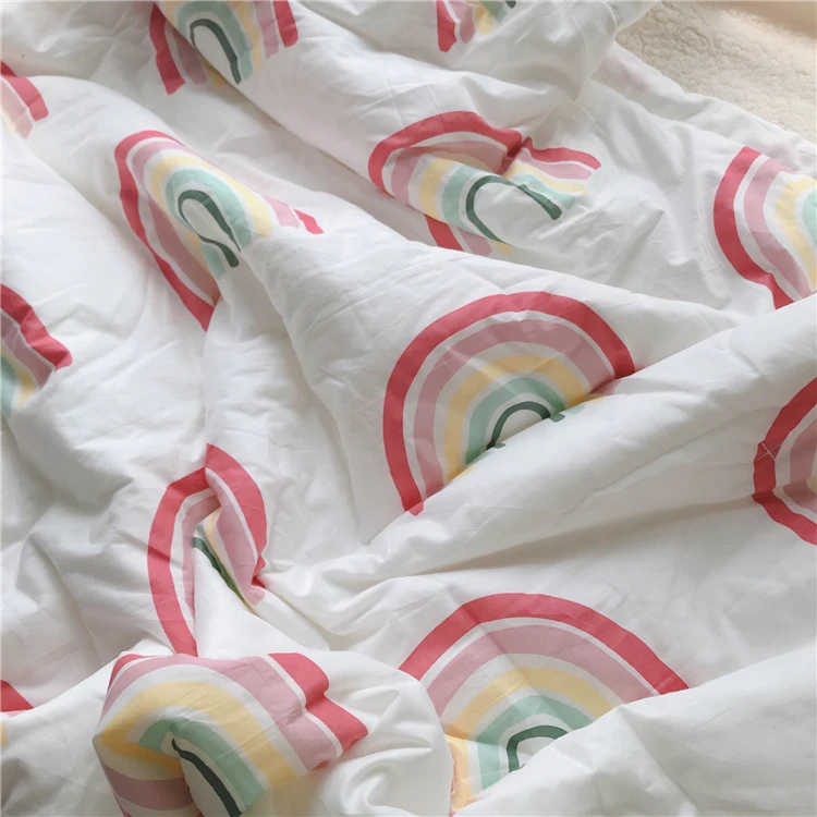 3pcs A Set Crib Bedding Set Newborn Cotton Bedding Set Quilt Cover Pillowcase Fitted Bed Sheet For 120x60 130x70cm Bed (12)