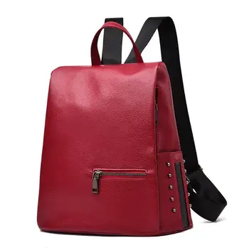 

New fashion concise Women PU totes Leather elegant Backpack Soft Shoulder Bags For Women Messenger Crossbody BagsTop-Handle Bags