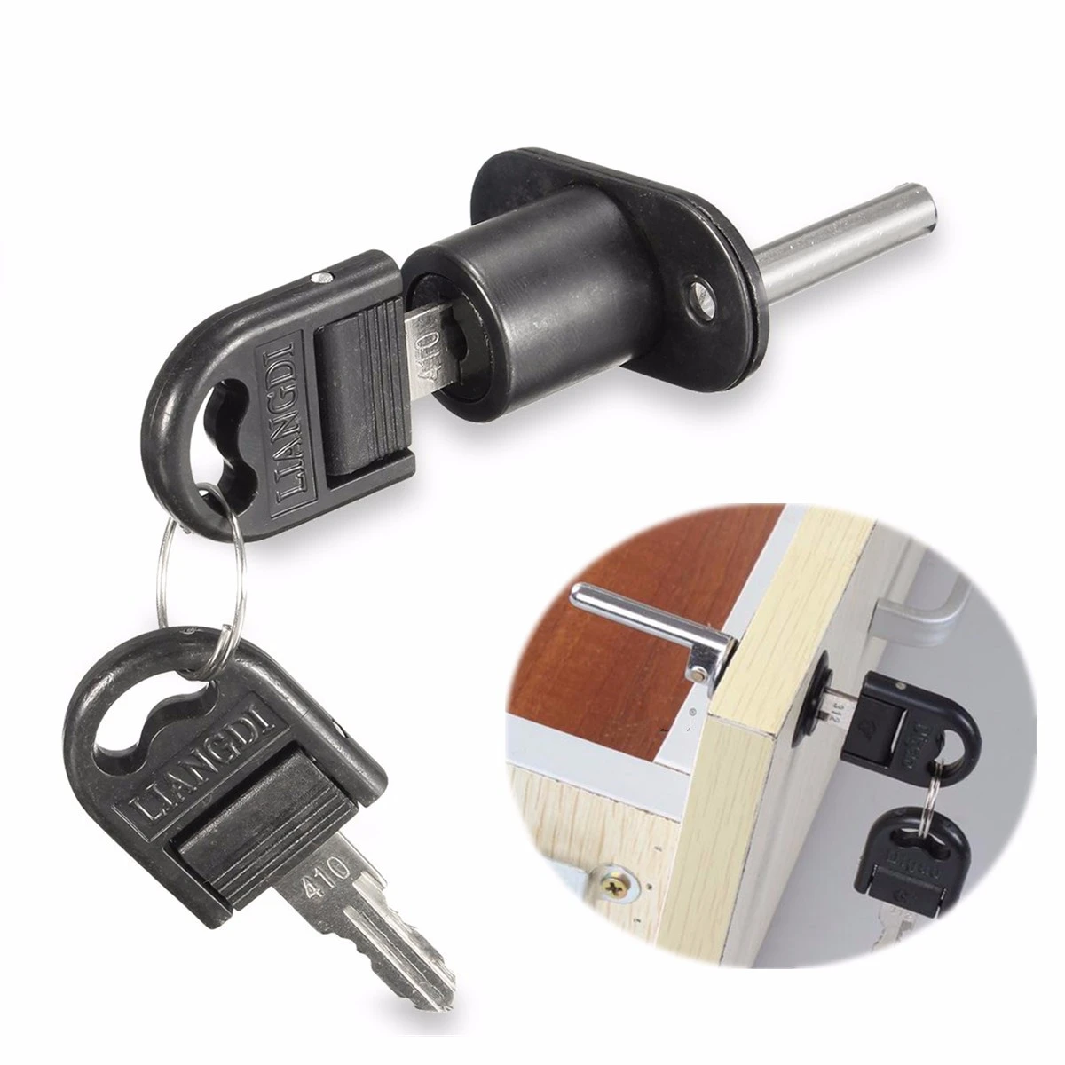 Cerraduras de cajones con cerradura de 2 llaves herrajes para muebles