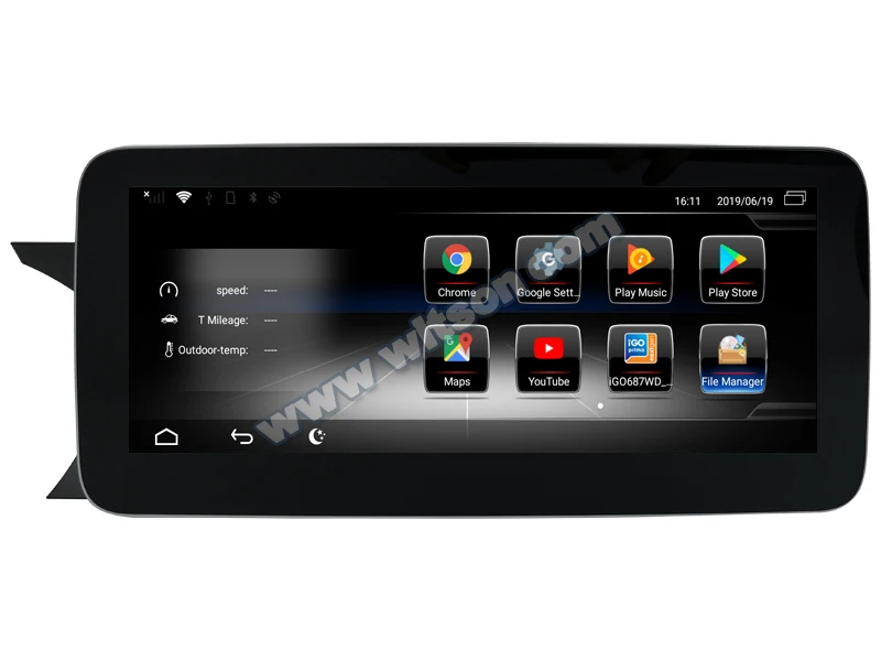 Best WITSON BIG SCREEN Android 7.1 CAR DVD GPS For MERCEDES-BENZ C-class (NTG4.0) W204/S204 C180 C200 C220 C250 C260 C280 2011-2010 1