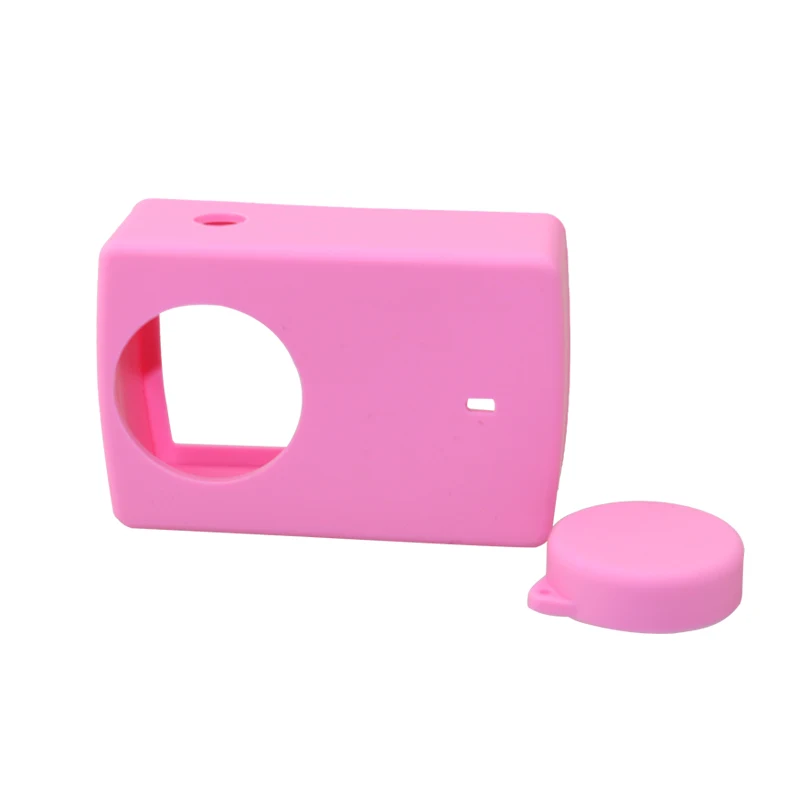 

Soft Silicone Housing With Protective Lens Cover Cap For 4K Yi Camera