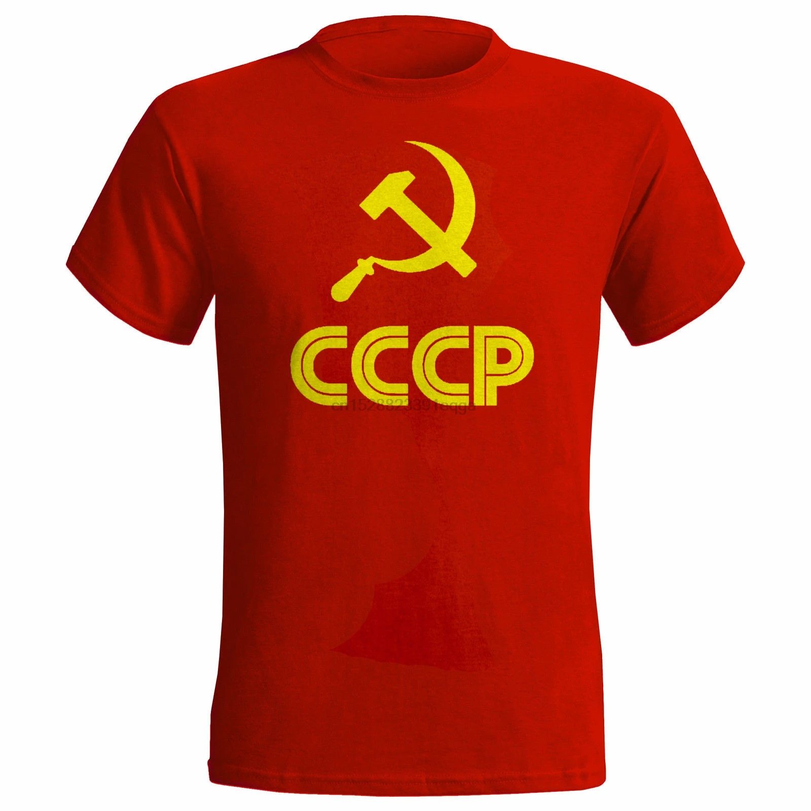 CCCP Soviet Union T shirt Russian Communits USSR T shirt All Sizes Black and Red