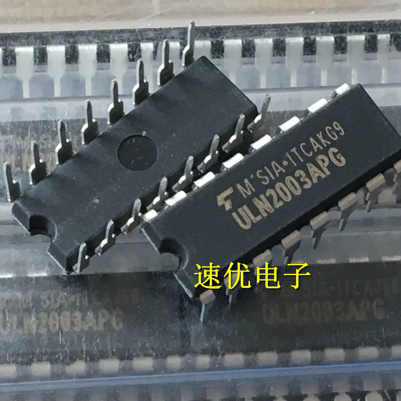 100% Новинка &amp Оригинал в наличии ULN2003APG DIP16 ULN2003AP IC 10 шт./лот | Электроника