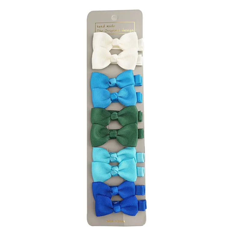 20 Fiocchi Per Capelli Con Clip A Coccodrillo - Nastro Grosgrain Multicolore, 11.4 Cm, Accessori Per Bambine, Ragazze E Neonati - 4