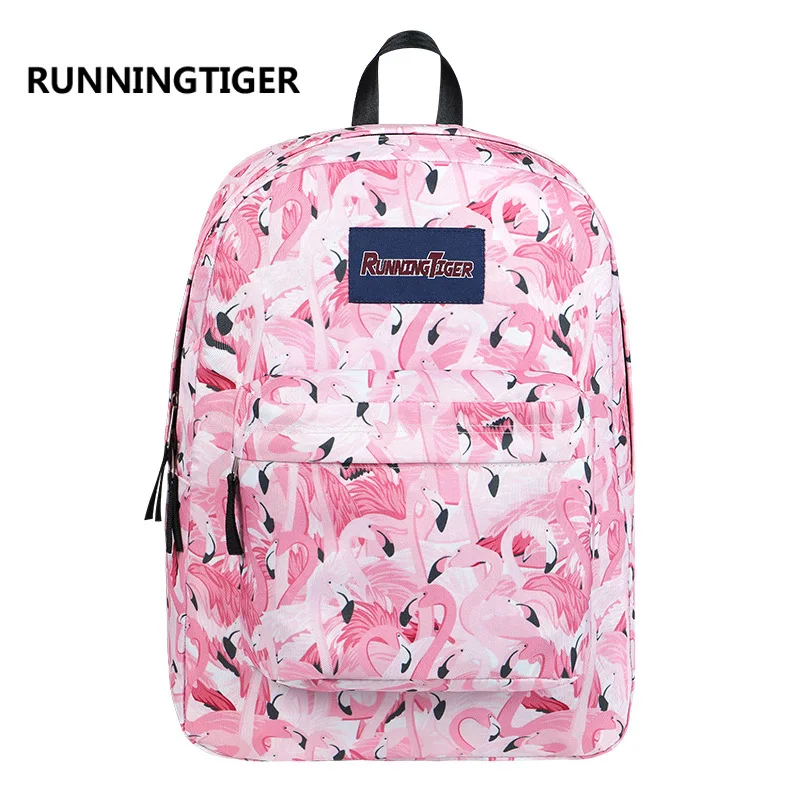 

The new high school student double shoulder bag schoolbag female large capacity backpack