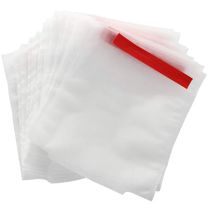 

100Pcs Fruit Protection Bag, Non-Woven Net Barrier Bag Garden Plant Flower Fruit Protection Bag Flying From Bird Bug 20x25Cm