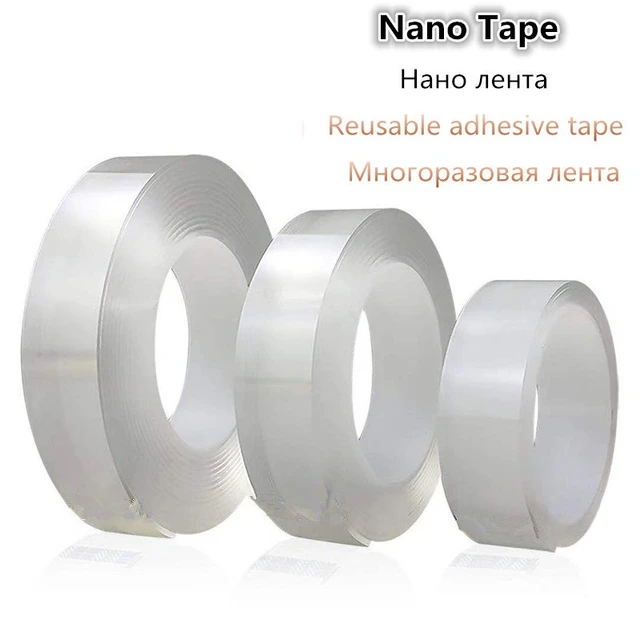 Strong Double Sided Tape Walls  Reusable Double Side Nano Tape - Home  Reusable Tape - Aliexpress
