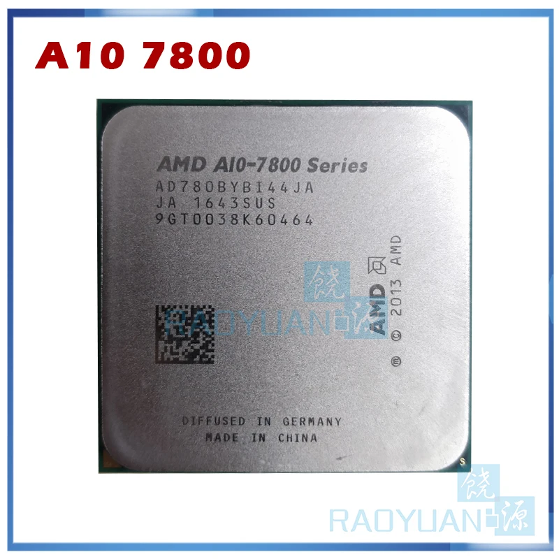 Четырехъядерный процессор AMD 7800 A10 ГГц AD7800YBI44JA / AD780BYBI44JA Socket FM2 +|cpu processor|socket fm2processor