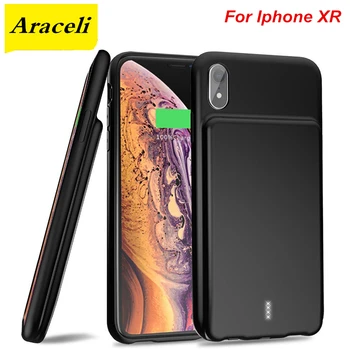 

5000 Mah For iphone XR Battery Charger Case Smart Audio Output Data Transmission Cover Power Bank For iphone XR Battery Case