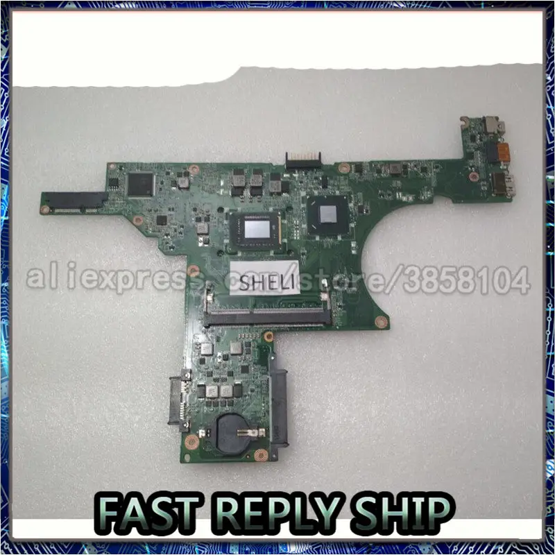 Материнская плата SHELI для Dell 14z N411z с I3-2350M DA0R05MB8D2 CN-0CHRG4 0CHRG4 CHRG4 | Компьютеры и офис