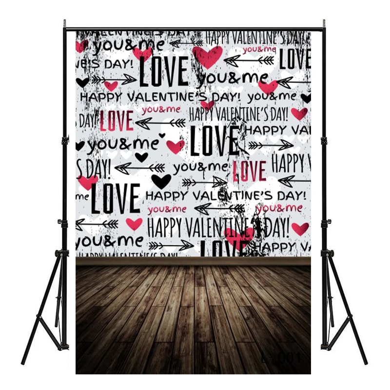 

WHISM Romantic Heart-shaped Photography Background Cloth Photo Cloth -3*5Feet Furniture Decoration Painting