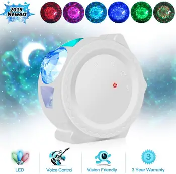 

Starry Sky Projector Light 360 Degree Rotation Night Light 6 Colors Stage Projector Light Party Decoration For Kid Gifts
