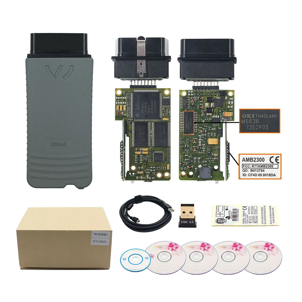 Диагностический прибор OKI 5054A 6154 ODIS 5.1.6 OBD2 сканер кодов для автомобилей VW/Audi/Skoda