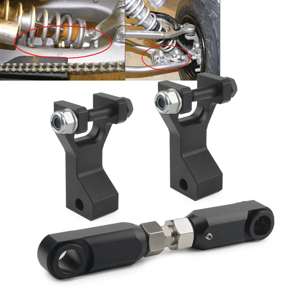 Lowering Kits Shocks, Struts & Suspension FRONT & REAR BILLET LOWERING KIT For YAMAHA RAPTOR 700