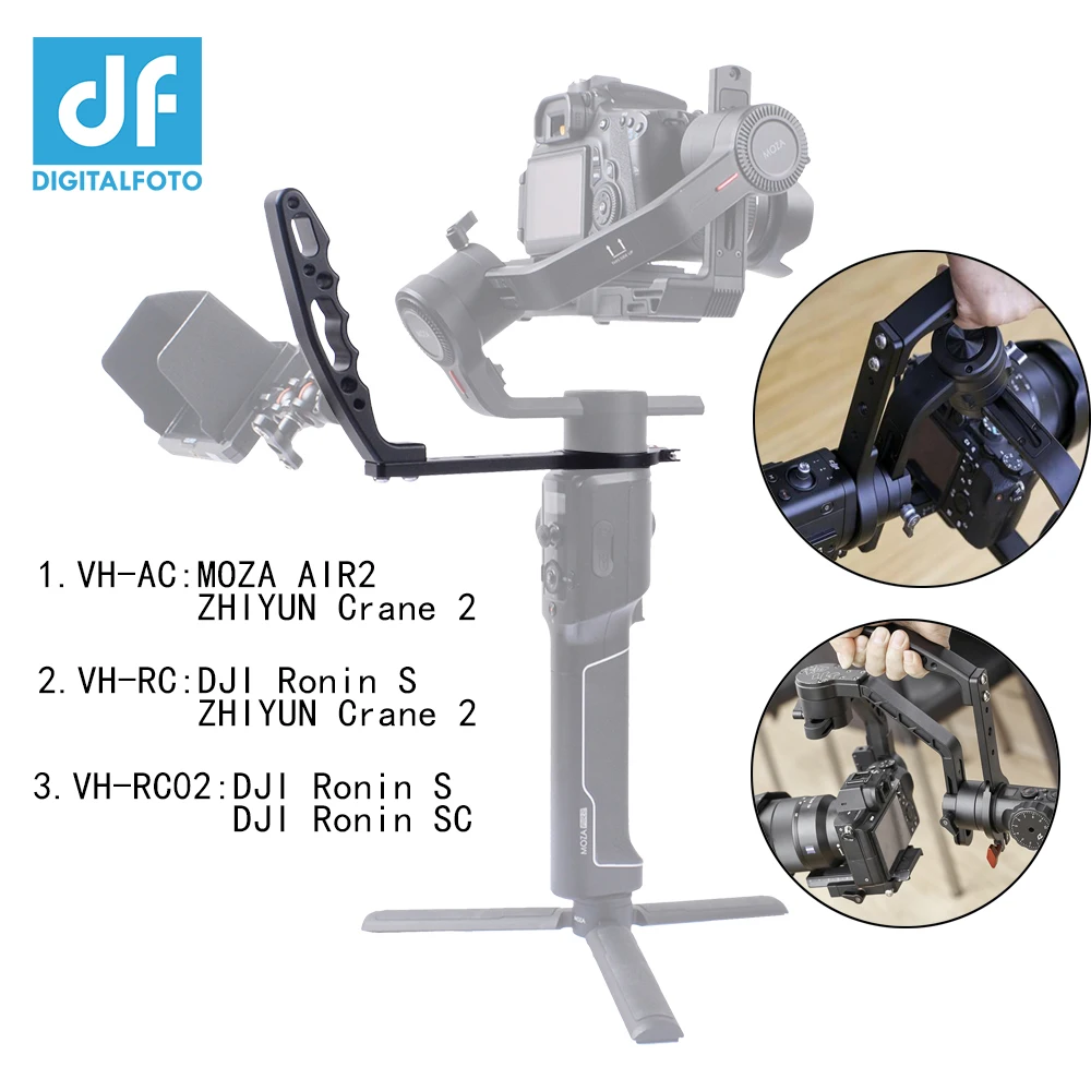 

Gimbal Accessories Mounting Clamp Detachable Neck Ring Versatile handle for ZHIYUN Crane 2 Moza Air 2 DJI Ronin S/SC VS WEEBILL