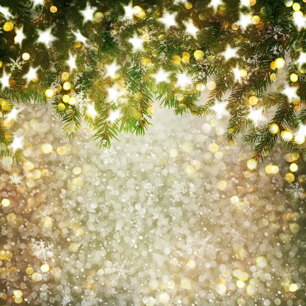 

Christmas background glitter stars bokeh Xmas Backgdrops photo studio backgrounds Portrait Banners Scene Setter Wall Decorations