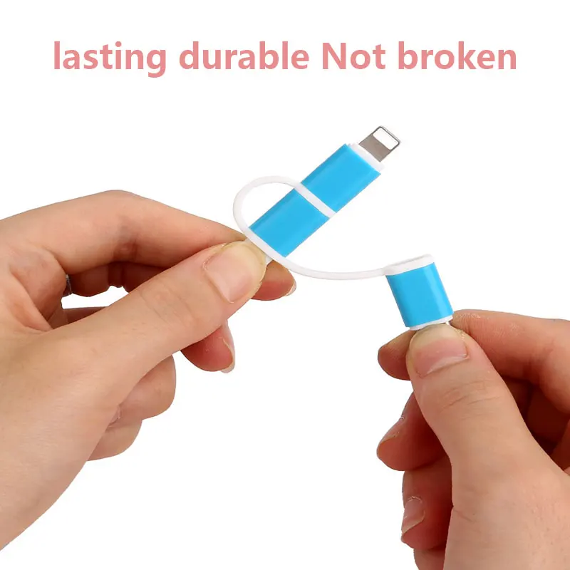 Usb-кабель три в одном Быстрая зарядка 1 метр линия передачи данных подходит для Xiaomi Mi9 Mi8 huawei Ipx Xs OPPO VIVO зарядное оборудование