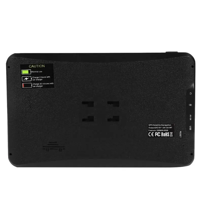 9 дюймов 256MB 8G навигатор для грузовиков и качественный легкий навигационная система HD Сенсорный экран портативный gps навигатор