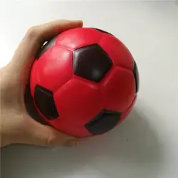 Игрушка антистресс мягкими Футбол мяч игрушка рельеф красочный футбол пены сожмите мяч Смешные Детские игрушки 6 шт. 100 мм