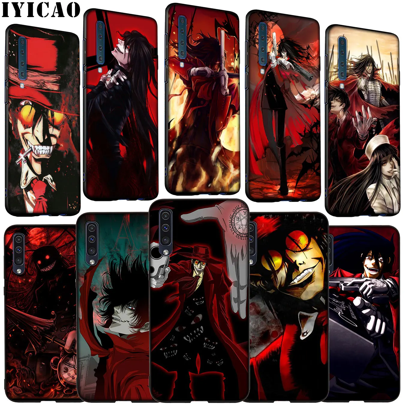 Мягкий силиконовый чехол IYICAO Alucard Hellsing для Samsung Galaxy A70 A60 A50 A40 A30 A20 A10 M10 M20 M30 M40 A20E |
