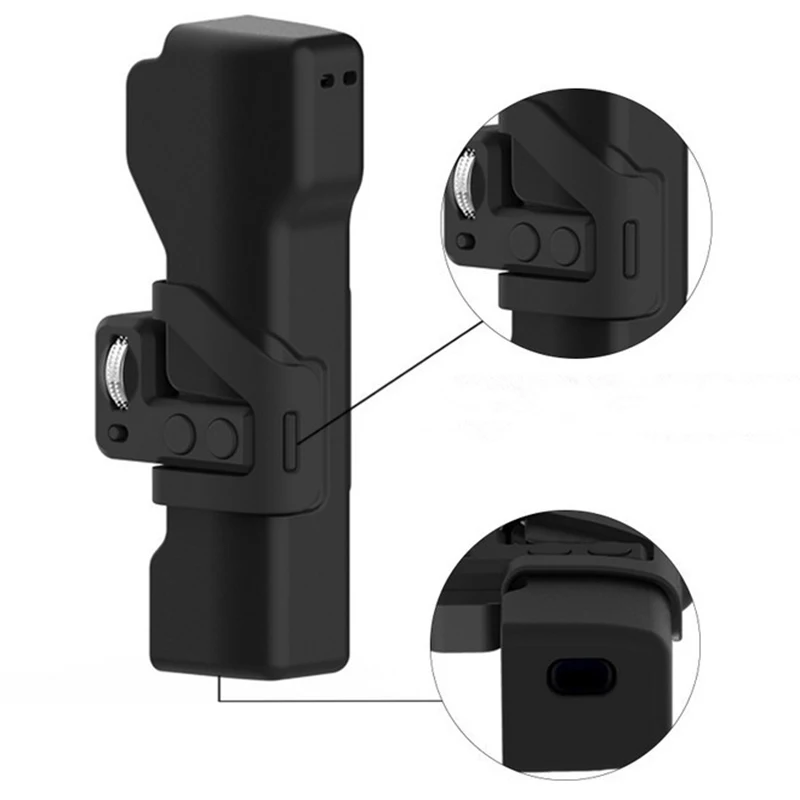RISE-применим к Dji карманный компьютер Osmo ручной универсальный контроллер установки камеры колеса мини портативный защитный чехол Osmo