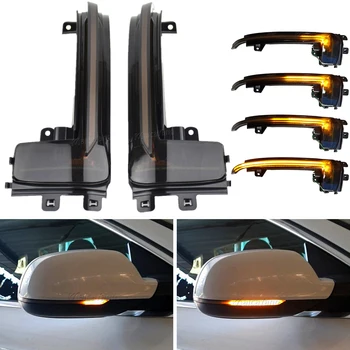 

For Audi A4 A5 S5 B8.5 RS5 RS4 Dynamic Blinker Scroll LED Turn Signal Llight Side Mirror Flasher Repeater Indicator 2013 2016