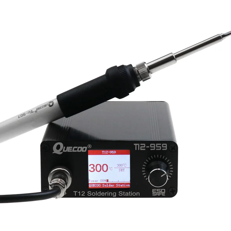 T12-959 V5.1 Soldering Station Electronic Soldering iron OLED bigger Digital display and 5pin 907 handle iron tip soldering iron soldering station soldering tool