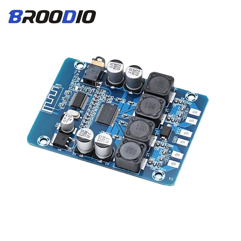 TPA3118 Bluetooth Amplifier Board Dual Channel 2*45W Stereo Audio Bluetooth Digital power Amplifier DC12-28V For Amplifiers DIY